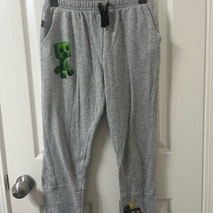 MAD Engine Gray Sweatpants with Green Character Design